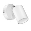 ledscom.de Wall spot WAIKA, Single-lamp, with Switch, GU10, White matt,