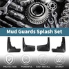 TUCKBOLD Mud Flaps Splash Guards for Toyota Venza AV10 2013-2016