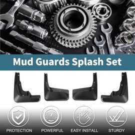 TUCKBOLD Mud Flaps Splash Guards for Toyota Venza AV10 2013-2016 Front & Rear Mud Guards W/Mount Accessories