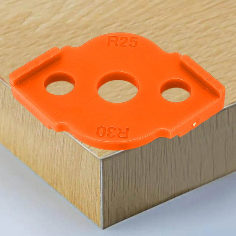 4PCS R Corner Templates Round Angle Radius Jig Routing Template