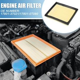 A ABSOPRO Engine Air Filter No.17801-37021 Air Flow Intake Filter for Toyota Prius 2010-2015 for Lexus CT200h 2011-2017 for Toyota RAV4 2016-2018