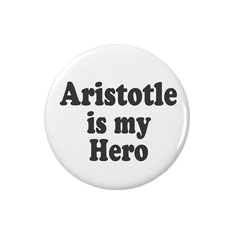 Aristotle is my Hero 2.25" Bottle Opener w/Keyring