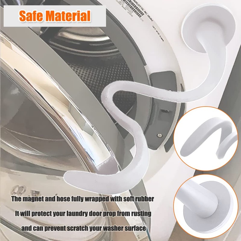 Washer Door Prop and Stopper for Front Load Washing Machine,