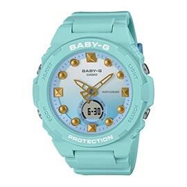 Casio BGA-320-3AJF Women's Mint Lagoon Wristwatch, Genuine Domestic Product, Limited Model: Mint Lagoon, playful
