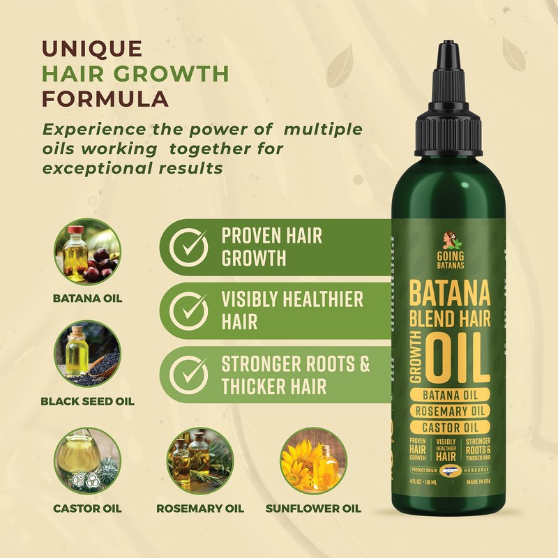 Going Batanas Premium Batana Oil for Hair Growth Blend -