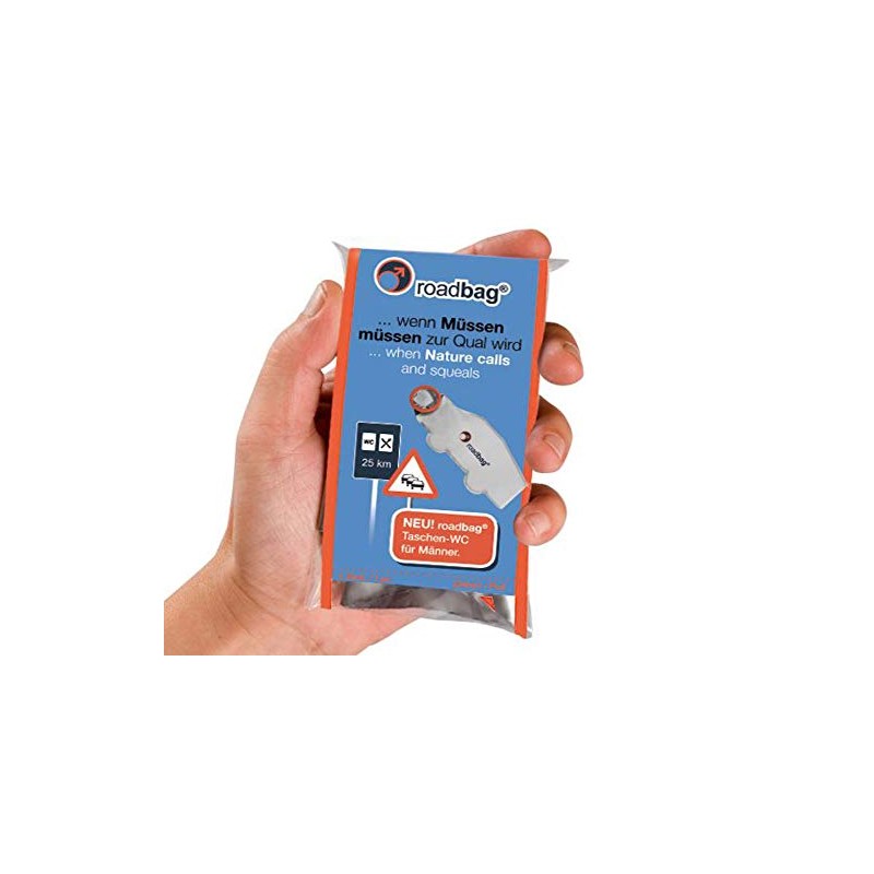 ROADBAG THE NEW POCKET TOILET FOR MEN