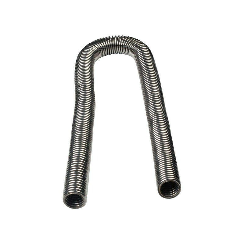 SUPERFASTRACING 48" Flexible Stainless Steel Radiator Coolant Water Hose Kit