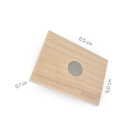 Beech Wood Fridge Magnets with Sayings (What would Mac Gyver do?)