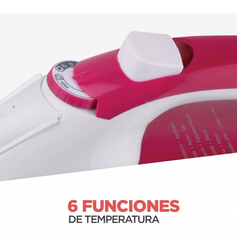 Black+Decker Plancha Vapor Black And Decker Irbd302 Antiadherente Color Rojo