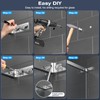Heavy Duty Fixed Glass Clamp Support Bracket for Frameless Shower