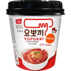 YOPOKKI - Instant Topokki Kimchi - 1 X 115 GR
