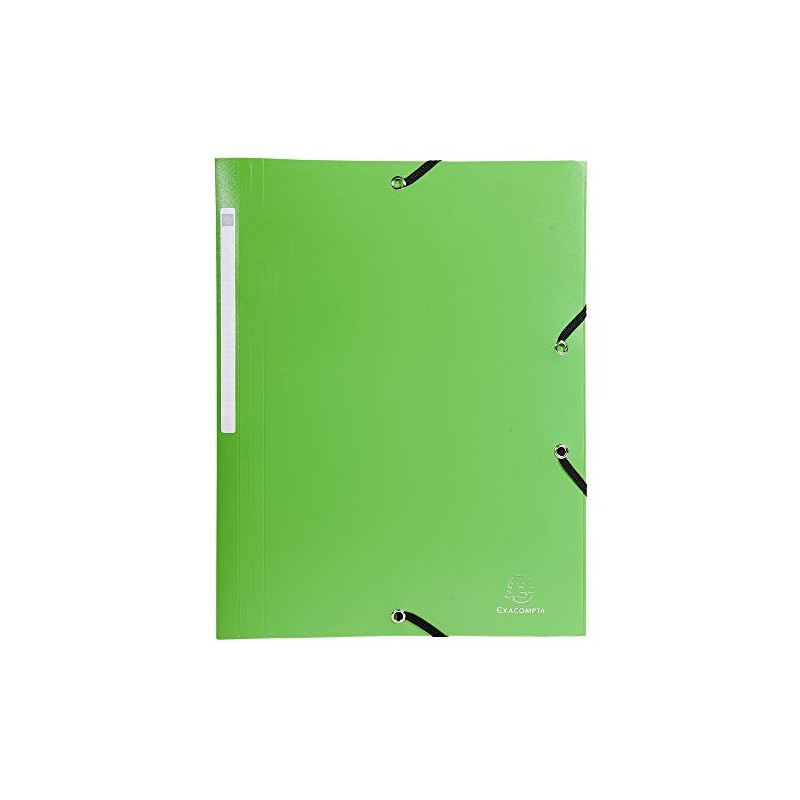 Exacompta Portfolio folder with 3 flaps, elastic, polypropylene, opaque, A4,