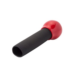 Steelman - Protector para mango de gato para vehículos y suelos, color rojo de alta visibilidad, se adapta a asas de 3,18 cm de diámetro