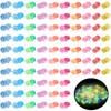 GSrenyu 100 Pcs Mini Turtles Luminous Mini Resin Turtle Mini