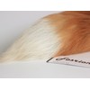 Fosrion Real Fox Tail Fur Handbag Charm Cosplay Toy with