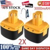 Powerextra 2-Pack 12V Battery For Lincoln PowerLuber Grease Gun LIN-1201
