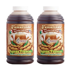 FIESTA Drink Concentrate 16oz Bottle (Tamarindo, 2 Pack)