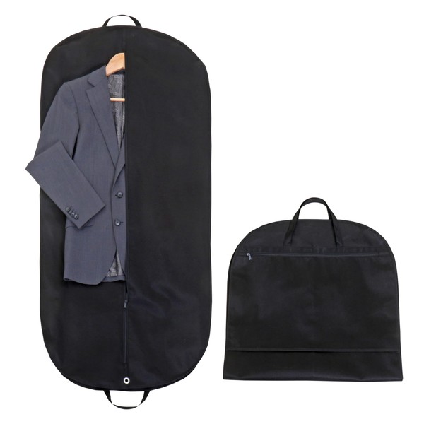 Astro 605-30 Suit Cover with Gusset, Black, Thick Non-woven Fabric,