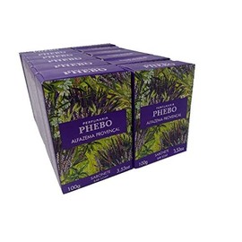 Phebo Linha Mediterraneo Sabonete em Barra Cremoso Alfazema Provencal (12 x 100 Gr) Mediterranian Collection - Creamy Bar Soap Lavender From Provence (12 x 3.5 Net Oz)