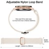 Mugust Bracelet for Garmin Vivoactive 5/3, Vivomove 3/HR/Luxe/Style, Forerunner 55/245/645