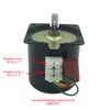 Bringsmart 60ktyz 2.5rpm 110V AC Motor Low Speed Mini Gearbox