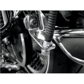 Pingel Stainless Steel CB Low Mount Antenna Relocation Kit for Harley Davidson 62145