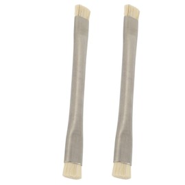 Yctze 2pcs Antistatic ESD Safe Brush, Professional Horse Hair Cleaning Tools for PCB, Motherboard, and Electronics - Ideal for Mobile Phones and Tablets