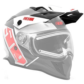 509 Delta R3 Helmet Visor Replacement Snowmobile Snocross Helmet Part - Racing Red