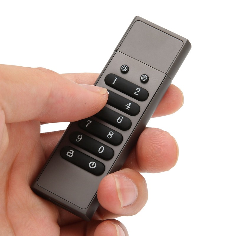 Encrypted USB Drive Secure Encrypted Button USB3.1 100MByet/s High Speed