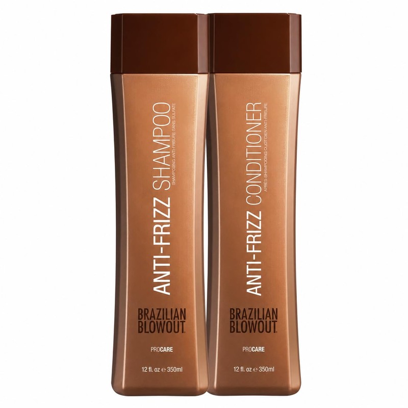 Brazilian Blowout Shampoo + Acondicionador Anti-frizz, Control de Frizz