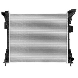 KUIPERAUTO Aluminum Radiator Compatible for 2009-2018 Dodge Ram 1500 2500 3500 Compatible for 2019 Dodge Ram 1500 Classic 3.6L 5.7L V6 V8 Replace# CU13129