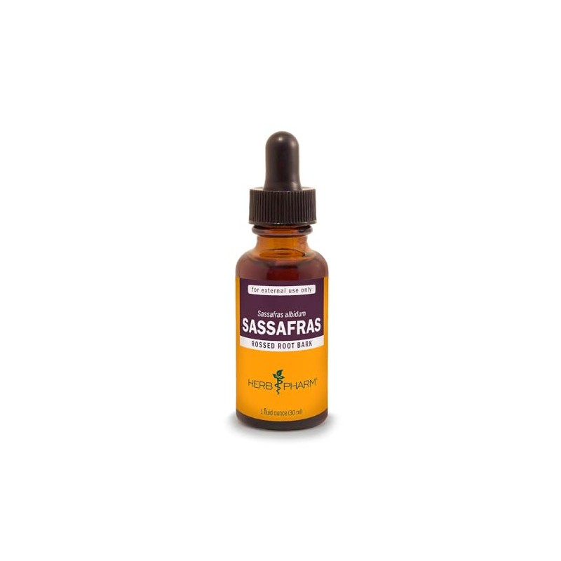 Herb Pharm Sassafras Root Bark Liquid Extract, 1 Fl Oz