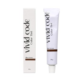 VIVID CODE Brow Color Tint for Eyebrows (Allure Brown 20ml)