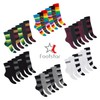 Footstar Women's Striped Socks (6 Pairs), Fun