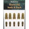 Hemingway's Evolution Yellow Stonefly Tying Set for Fly Fishing (Small)