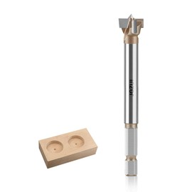 Drill Bit Set for Woodworking, Diameter 0.63inch, Carbide Tipped Wood Hole Saw Auger Opener, Hole Opener Hinge Hole Cutter for Woodworking, Plastic, Plywood Products