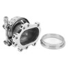 8 Bolt Turbo Downpipe Flange Stainless Steel 2.5in V Band