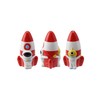 CGB Giftware Space Rocket Light Pull | Red White |