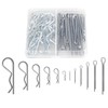 48Pcs Cotter Pins Assortment Kit, Stainless Steel Split Pins R