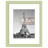 upsimples 8.5x11 Picture Frame, Green 1 Pack