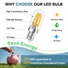 Hcnew E12 LED Candelabra Light Bulbs, 40W Equivalent Mini T20