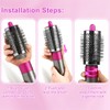 ZEPHBLOW Large Round Volumizing Brush for Dyson Airwrap, Large Round