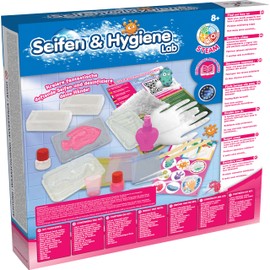 Science4you - Make Your Own Soap Set for +8 Years - Makes Soaps and Glitter Soap, Chemical Kit for Children, Educational Game and Gift for Children 8 9 10 11+ Years