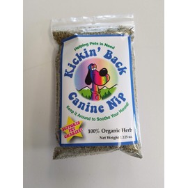 Colorado Kitty Pot Kickin' Back Canine Nip Organic Catnip, 5.5x8" Gusseted Bag with Hang Hole, 1.125 oz