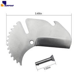 27858 Blade,27858 Plastic Pipe And Tubing Cutter RC-1625 Replace Blade Compatible with 1/8" to 1-5/8" Plastic Pipe And Tubing Cutter
