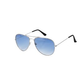 Komonee Pilot Style Blue Lens Sunglasses Designer Unisex Mens Womens UV400 Classic Shades Great For Cycling Golf Fishing Sports