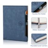 Anseom Classic Leather Notebook, Notebook A5 Lined, Notebook Hardcover Leather,