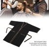 Haircut Gown with Pocket Short Sleeve Professional Belt Grooming Work