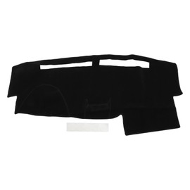REPAIROCK Dash Cover for Nissan Titan 2004-2012 Dash Board Mat Non-Slip Dash Cover Mat Polyester Center Console Dashboard Cover Pad Carpet Black