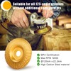 Drado Diameter 125 mm Wood Sanding Disc for Angle Grinders,
